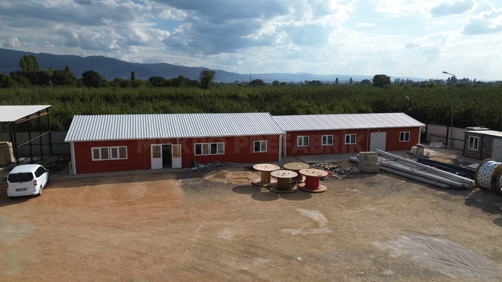 RSA İletişim Prefabricated Office and Dining Hall Buildings