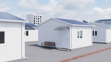 Prefabricated Emergency Building 27 m²