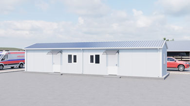 Prefabricated Emergency Building 60 m²