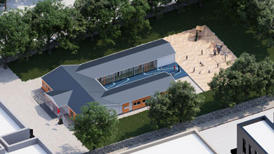 Prefabrik Okul Binası 468 m²