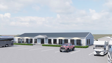 Prefabricated Cafeteria 450 m²