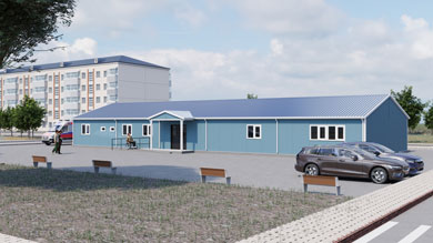 Prefabricated Health Center 301 m²