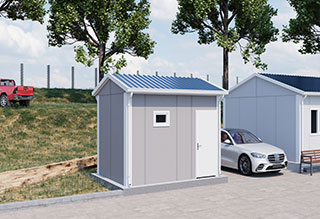 Prefabricated WC Shower 10 m²