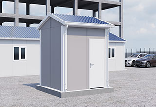 Prefabricated WC Shower 7 m²